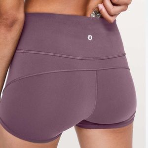 Lululemon In movement Shorts - Arctic Plum, Size 6